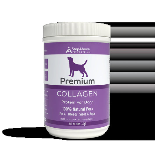 100% Collagen Protein for Dogs | Hip & Joint | Allergy Relief | Digestive Aid | Overall Health | 1 Lb 10 Oz